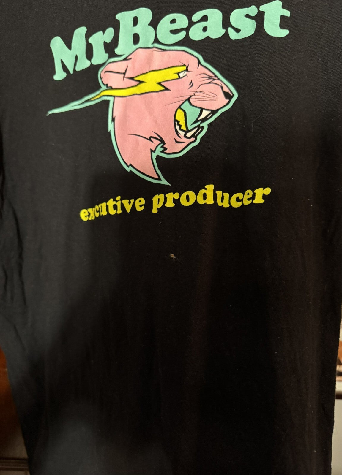Mr. Beast Executive Producer T-shirt Men's Sz XL Black