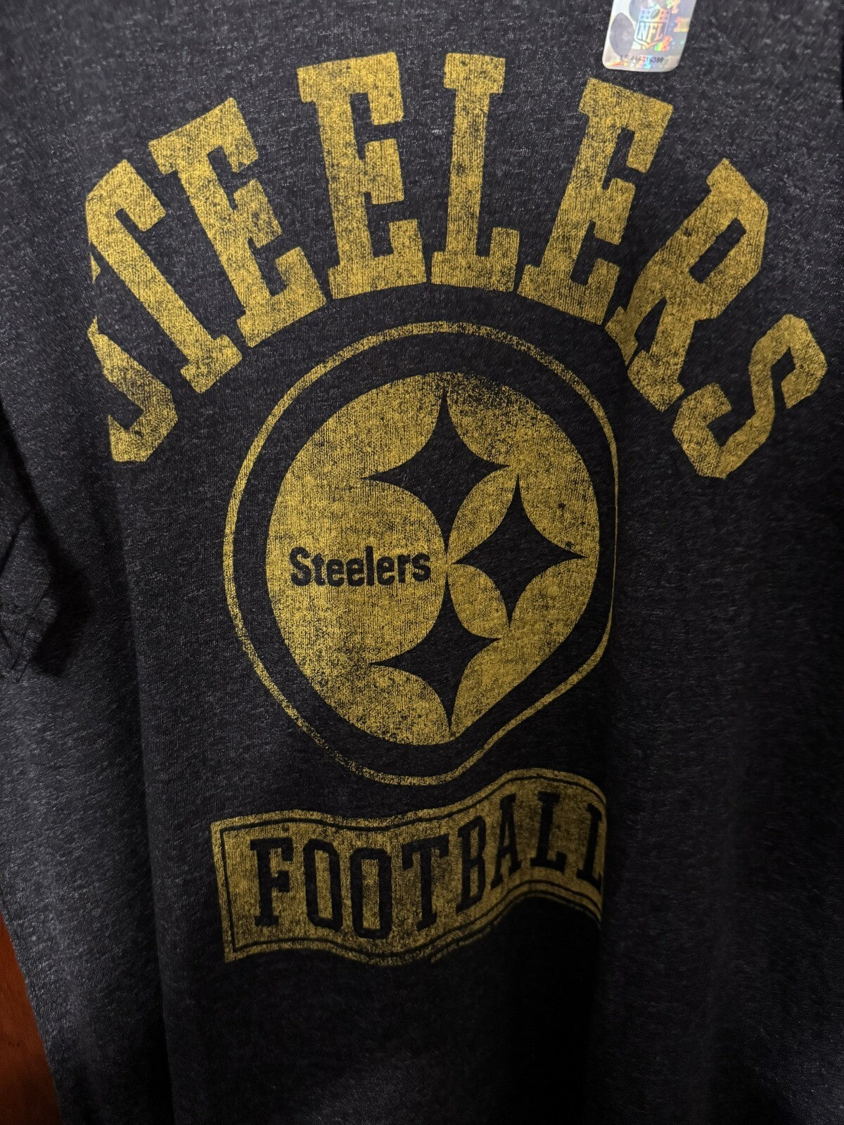 Pittsburgh Steelers Vintage Junk Food T-Shirt Men Size XXL Black New Without Tag