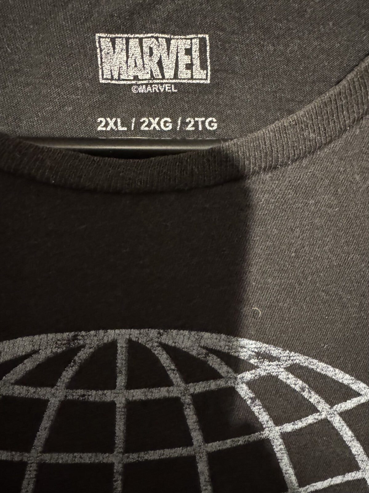 Marvel Comics Vintage Logo T-shirt Men's Sz XXL Black