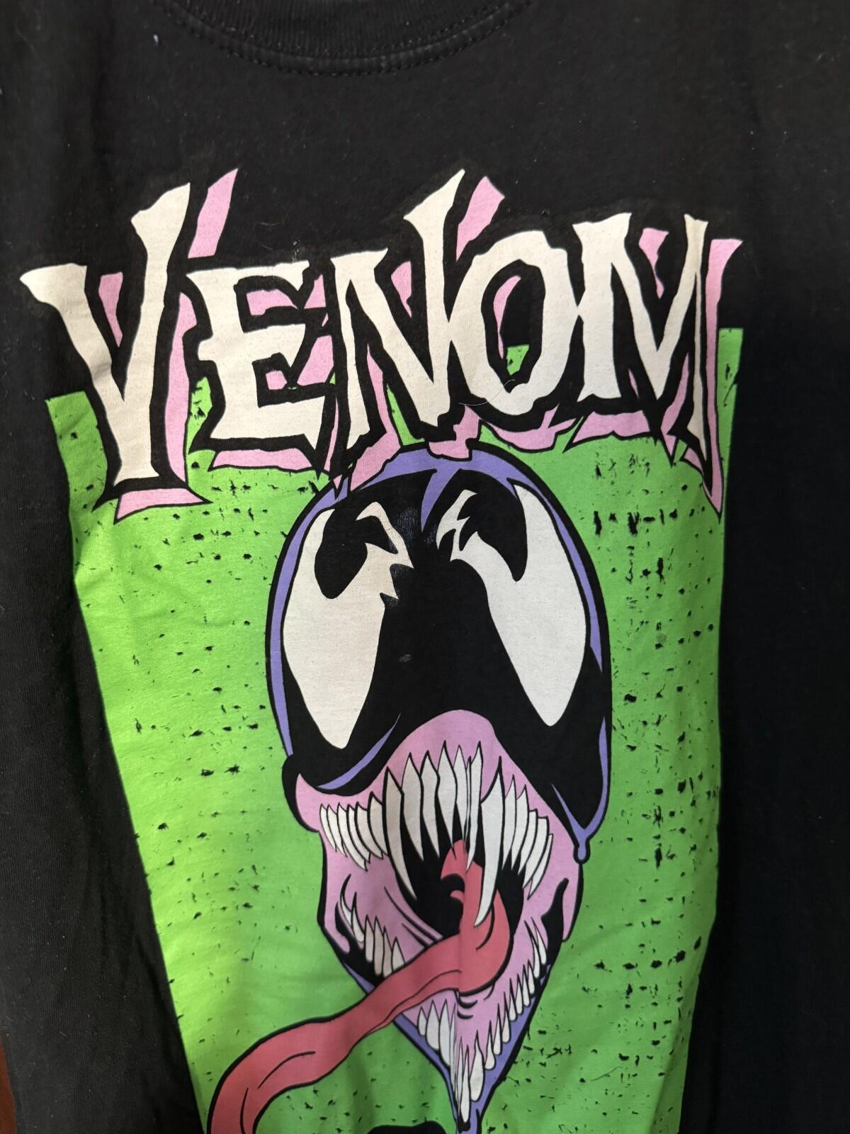 Venom Comic Book Marvel S/S Tee shirt Men's Size M Black