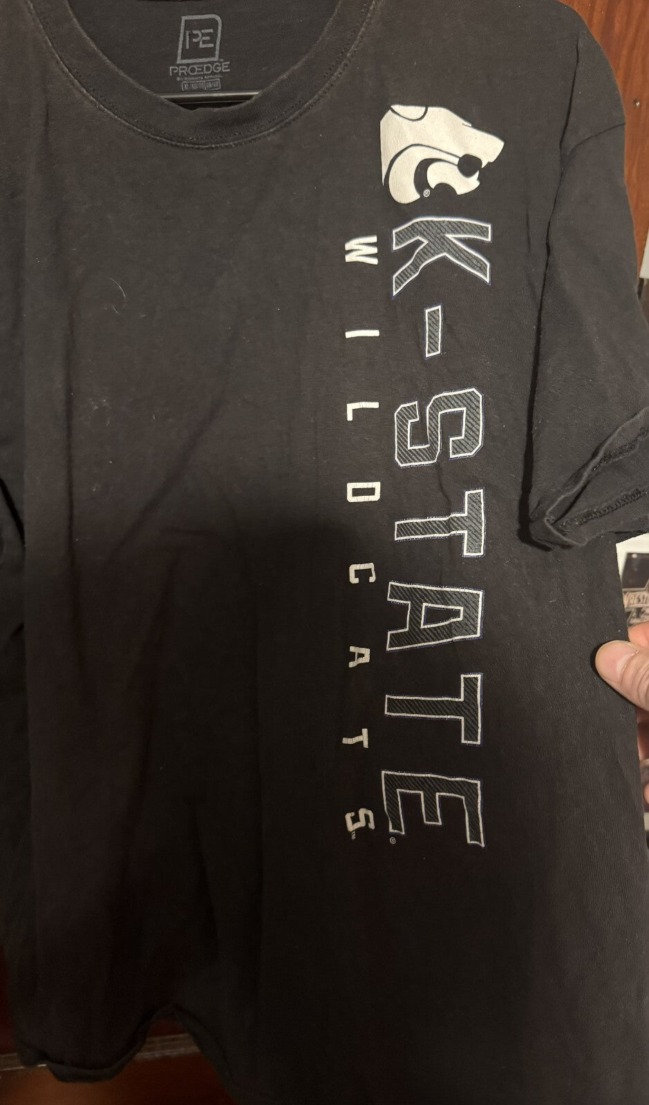 Kansas State Wildcats KSU K-State T-Shirt Men Size XL Black