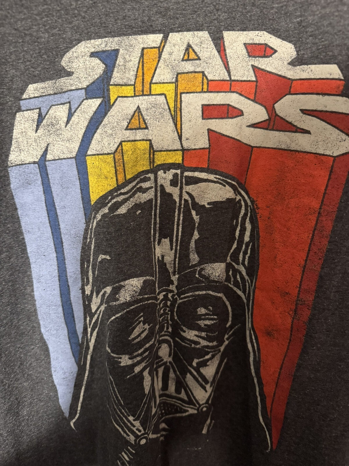 Star Wars Logo Darth Vader T-Shirt Men's Size XL Black