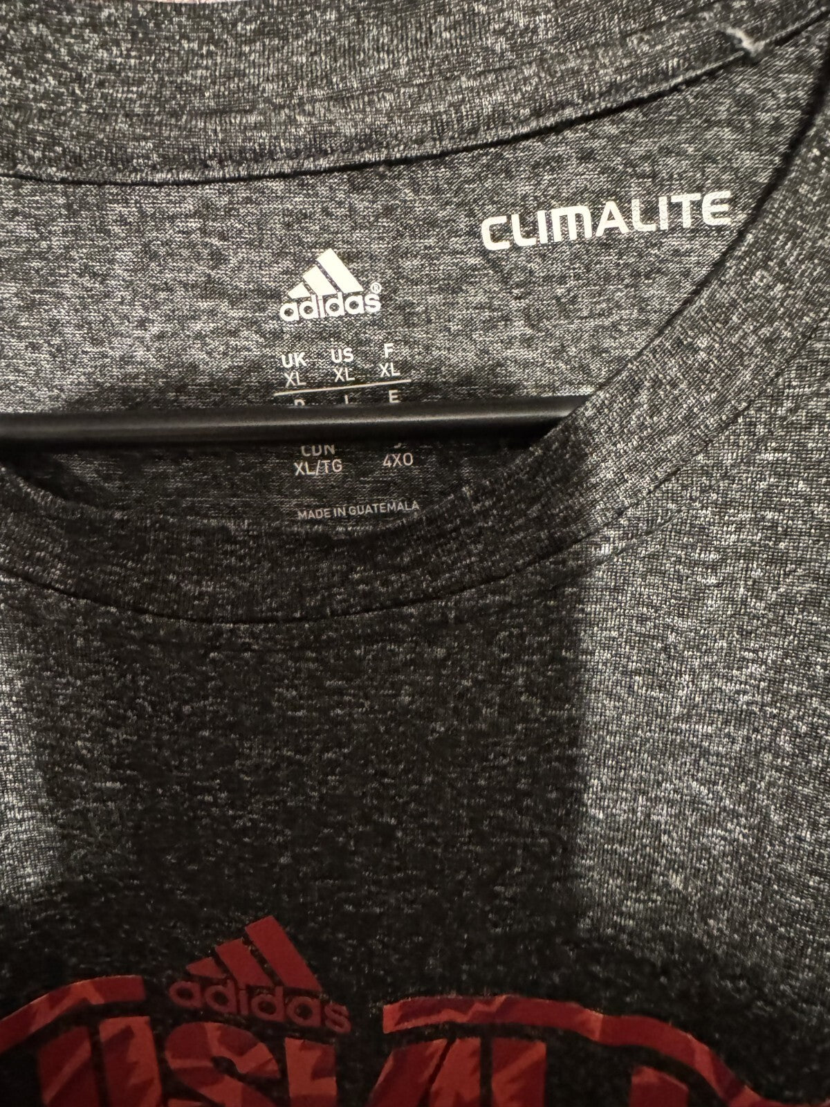 Louisville Cardinals Adidas Basketball TShirt Men Sz XL Gray