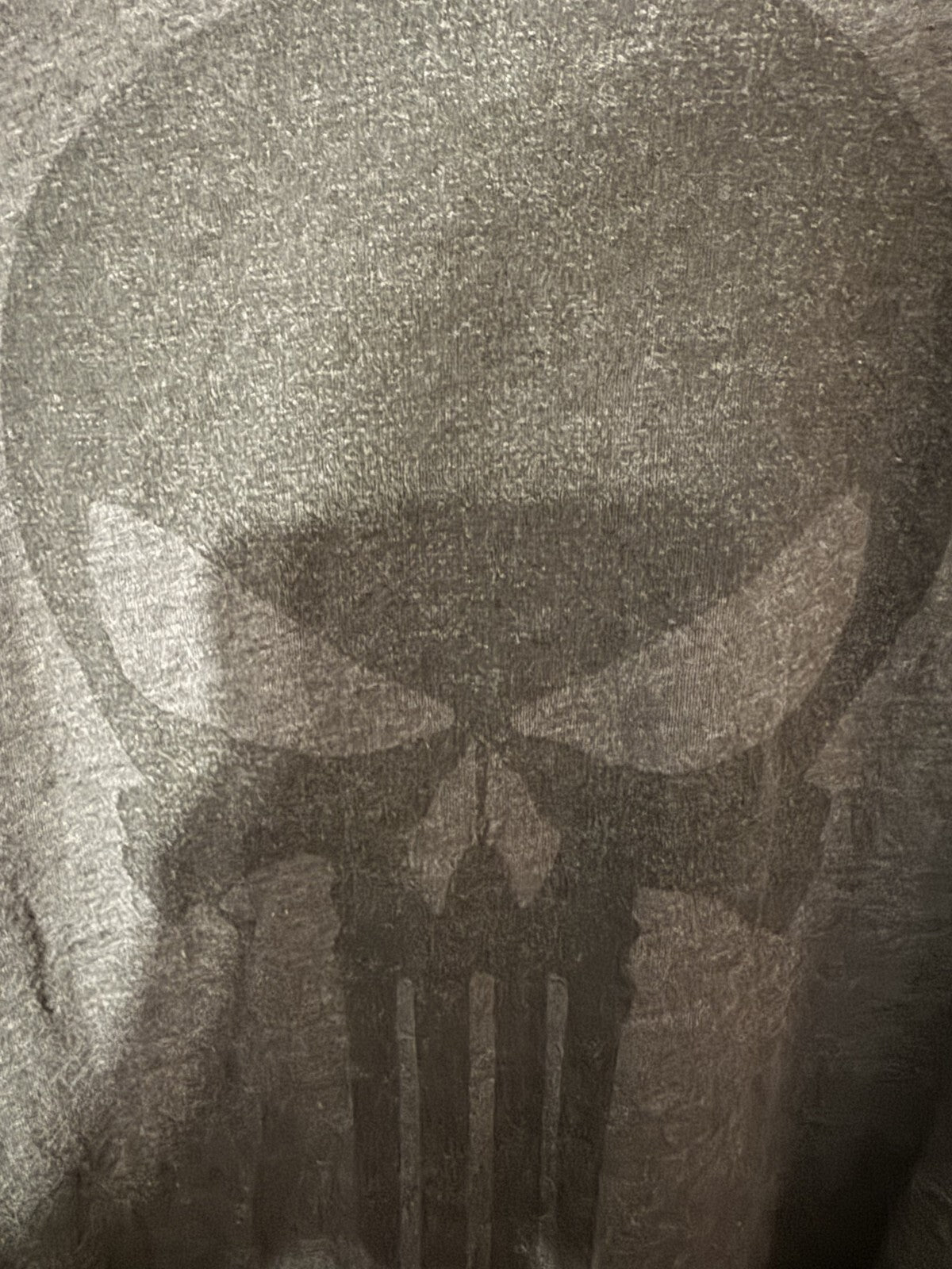 The Punisher Marvel T-Shirt Men's Size L Gray