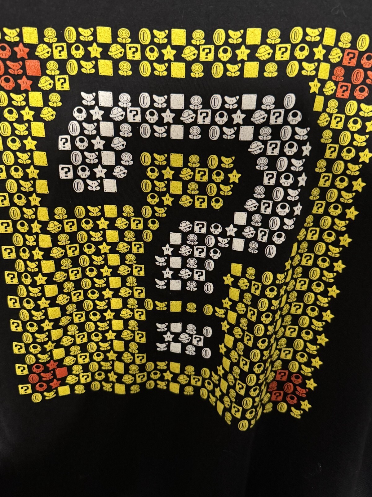 Super Mario Brothers Characters T Shirt Men's Size XXL Black