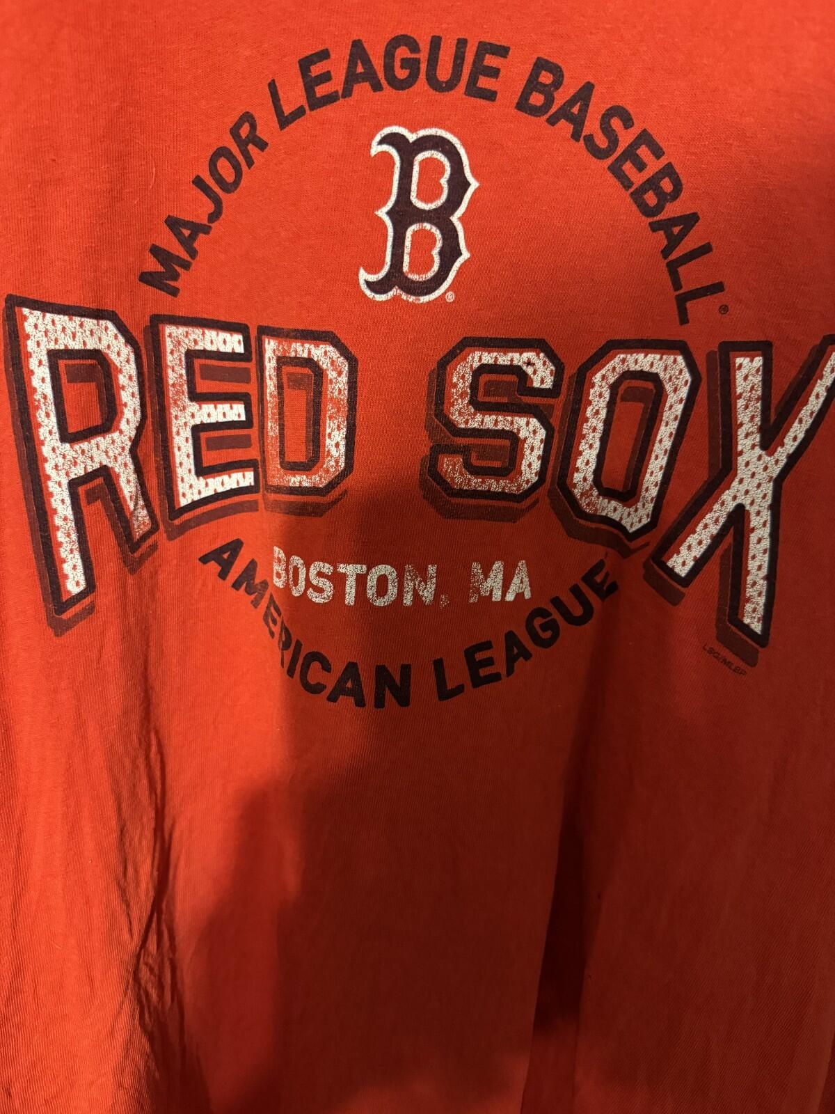 Boston Red Sox Short Sleeve Tee Men's XXL? Red