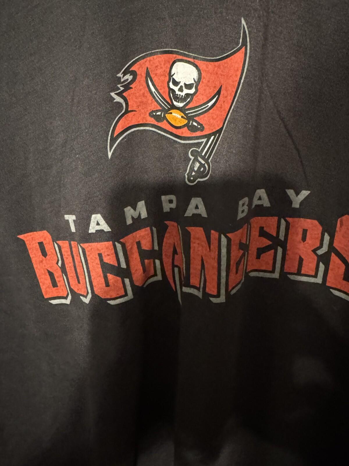 Tampa Bay Buccaneers Ring of Honor Tee Malcolm Glazer Men's Size XL Gray