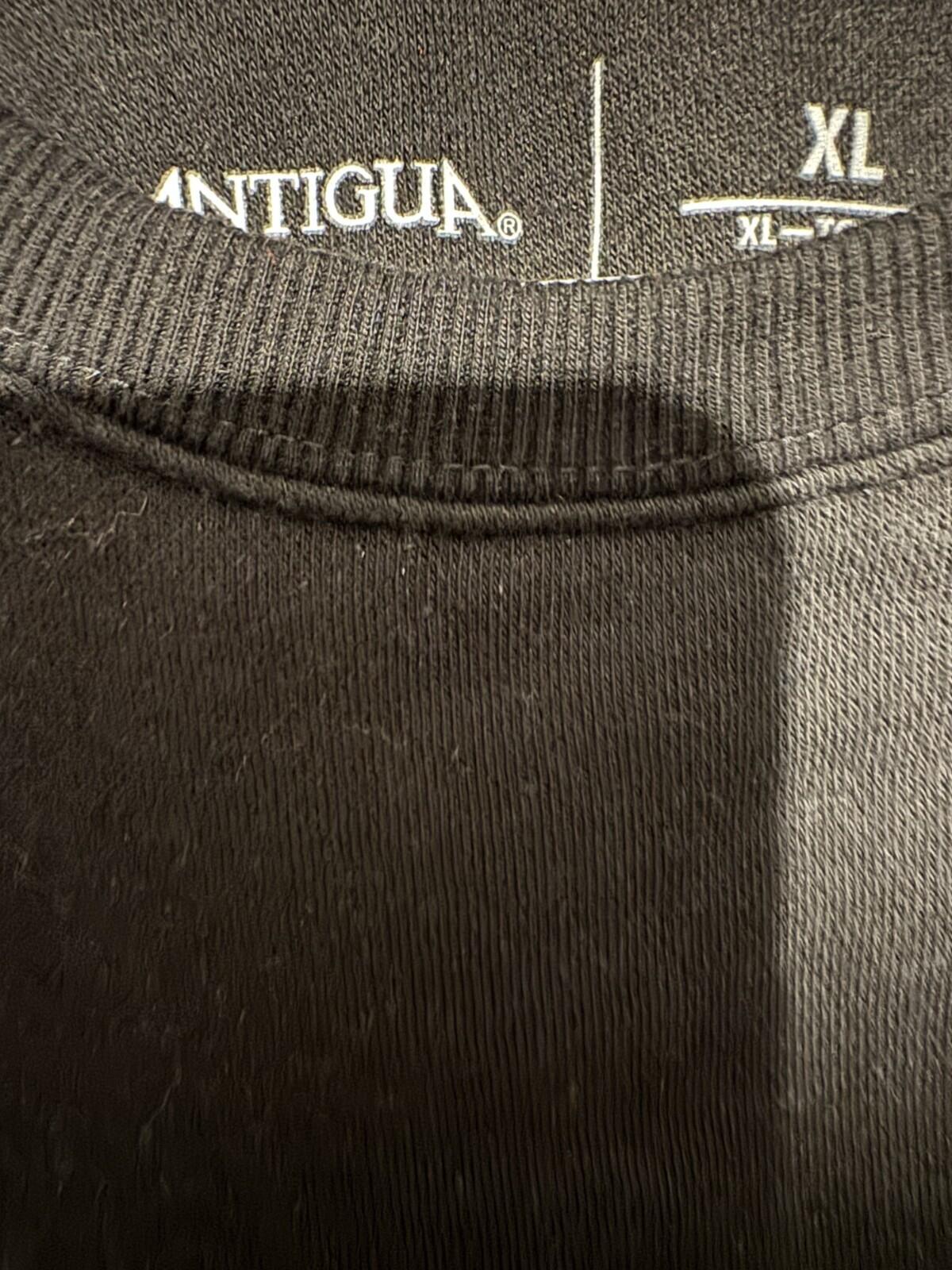 Boston Celtics Antigua Crewneck Sweatshirt Men Size XL Black
