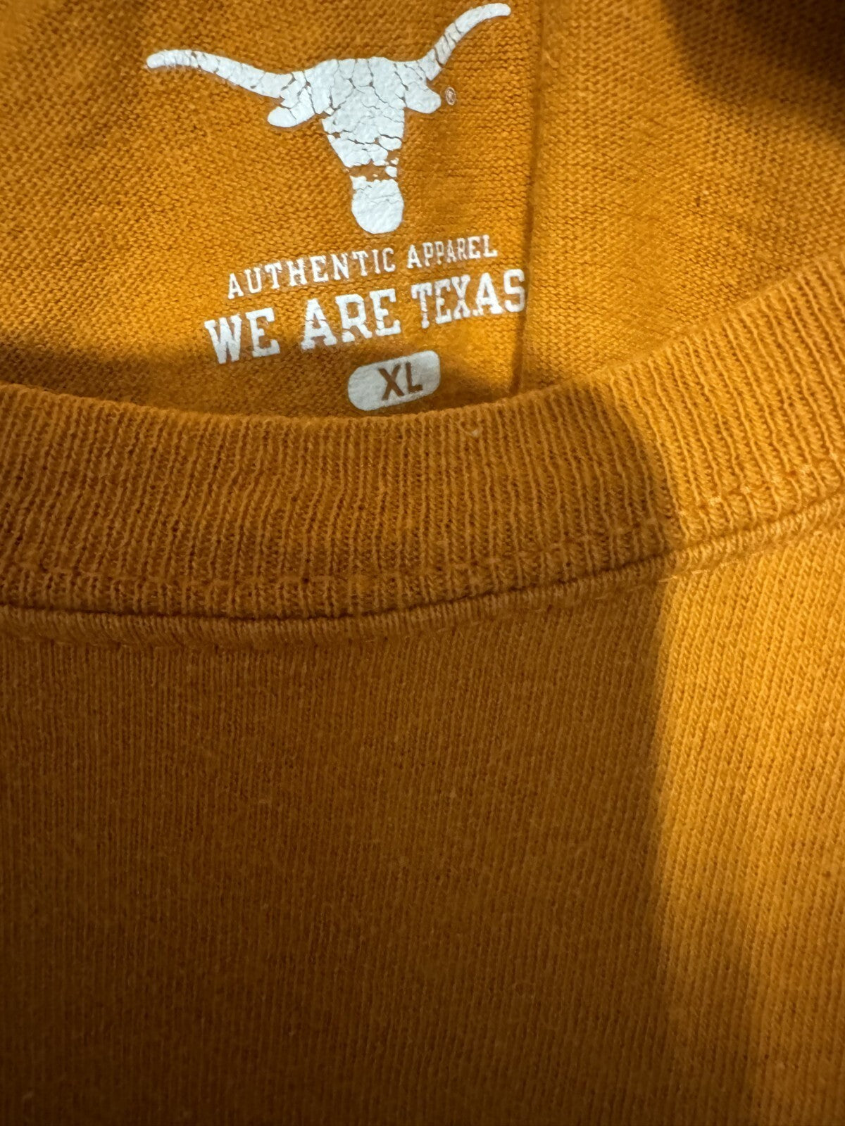 University of Texas Longhorns t-shirt Orange Men Size XL SEC
