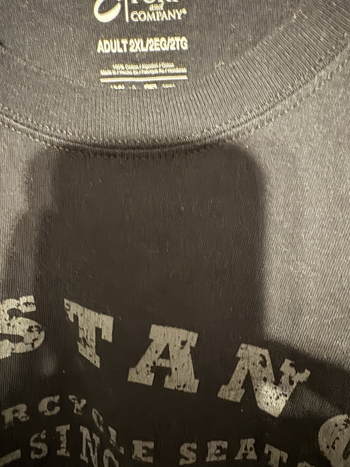 Mustang Motorcycle Seats Vintage T Shirt Men's Sz XXL Black
