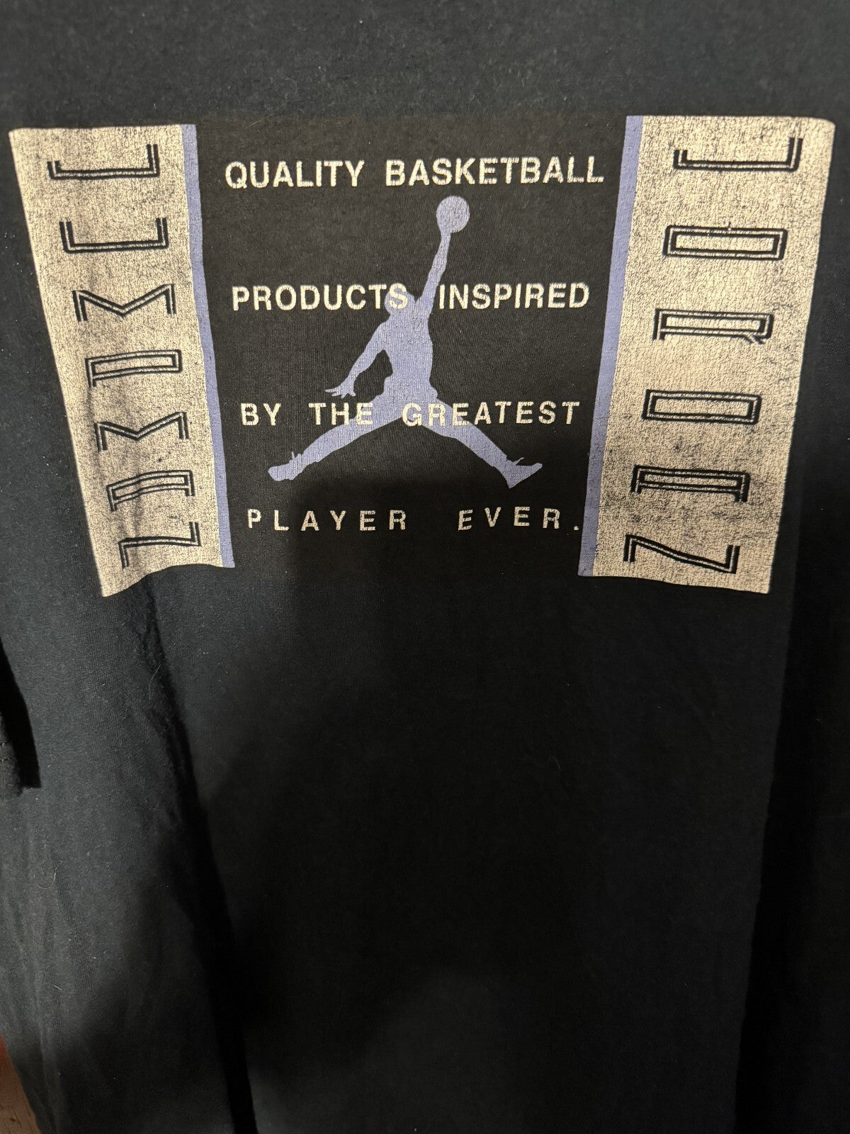 Nike Air Jordan Logo Jumpman t-shirt Men Sz XL Blue