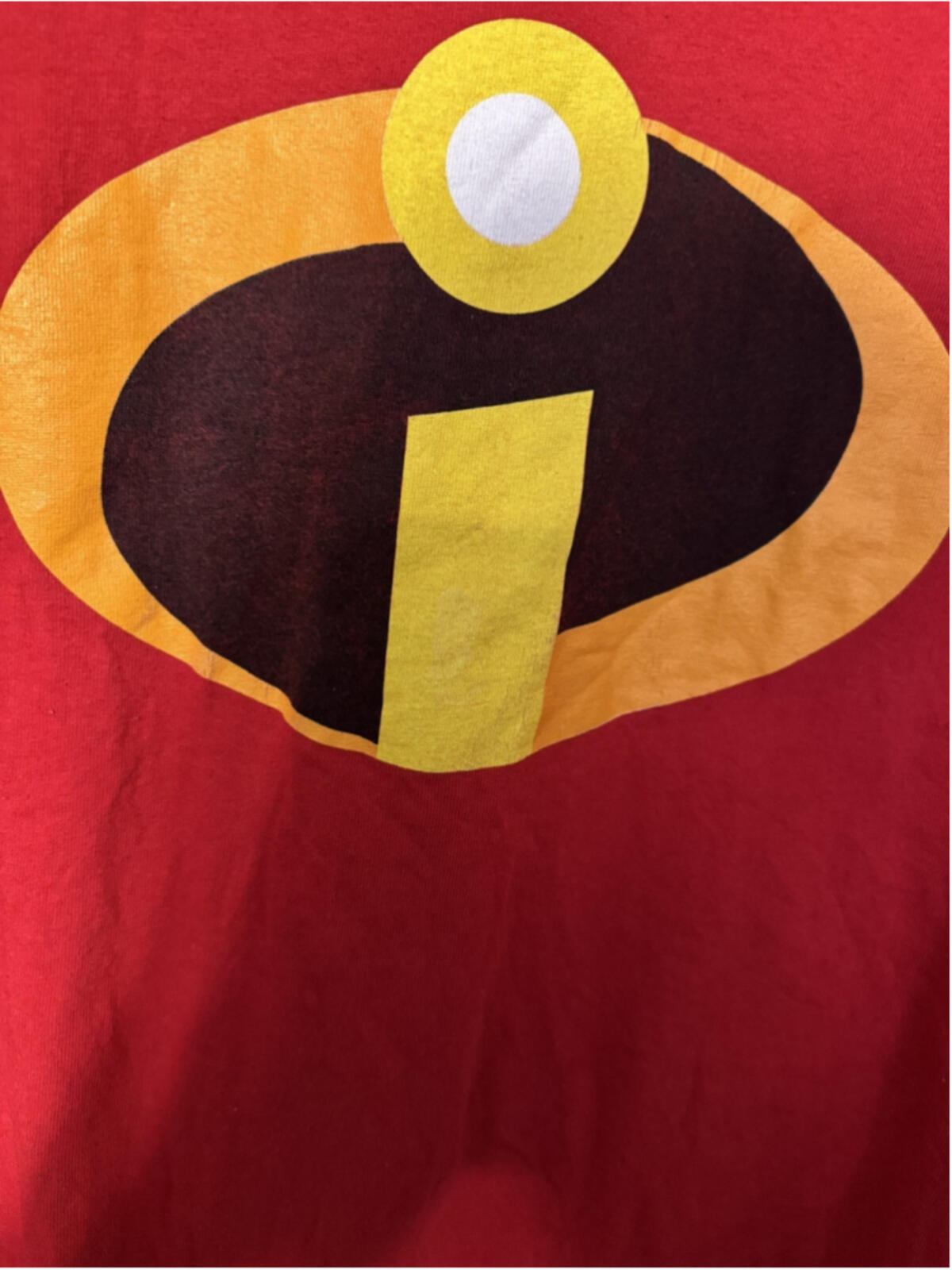 The Incredibles Disney T-Shirt Men's Size L Red