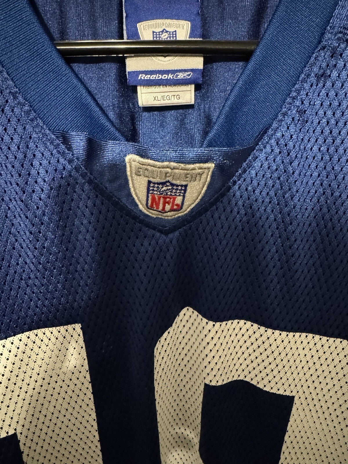 Indianapolis Colts Peyton Manning Reebok Jersey Men XL Blue