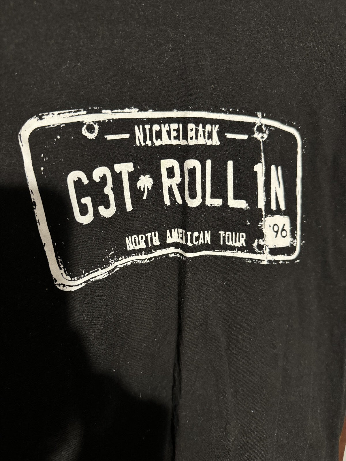 Nickelback 2023 Concert t-shirt Black Men's size L
