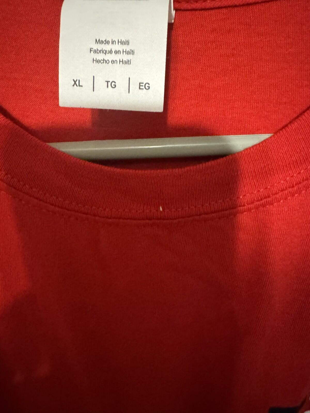 St. Louis Cardinals Short Sleeve T-Shirt Size XL Red