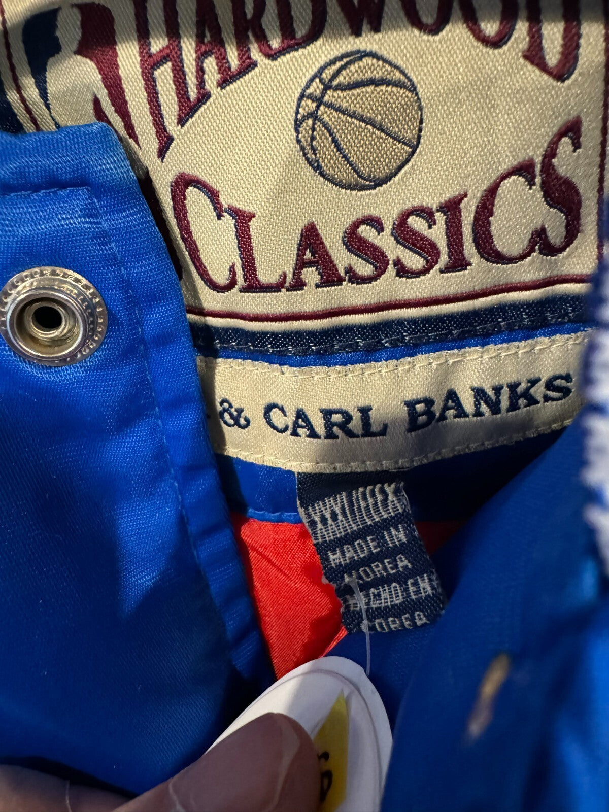 Philadelphia 76ers Blue Satin Jacket G III Men's size XXXL