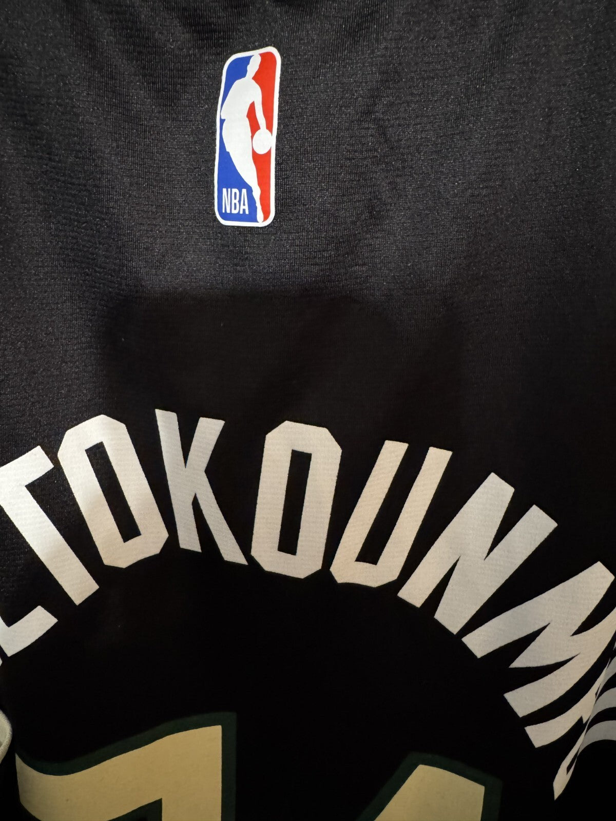 Milwaukee Bucks Giannis Antetokounmpo Fanatics Jersey Black Men Sz XXL