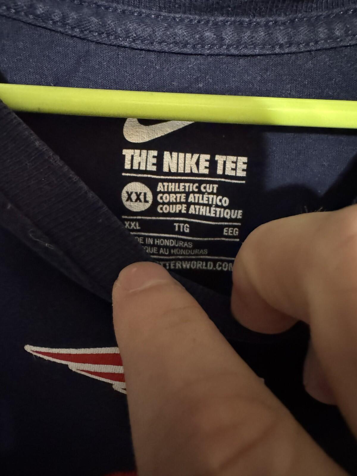 New England Patriots Nike Tom Brady Player T-Shirt Men XXL Blue