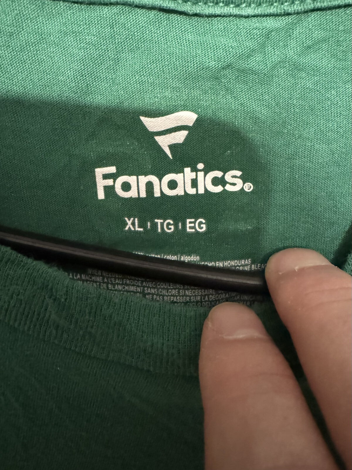 Boston Celtics Walker #8 Fanatics T-Shirt Men Size XL Green