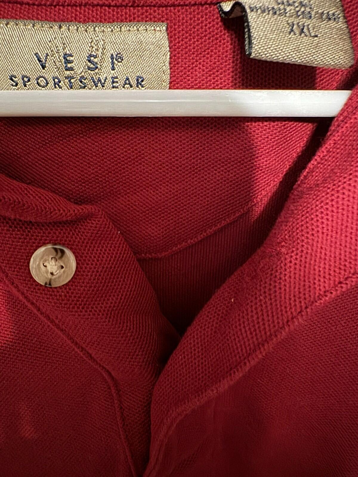 Arkansas Razorbacks Vintage 1990's Men's XXL Polo Red