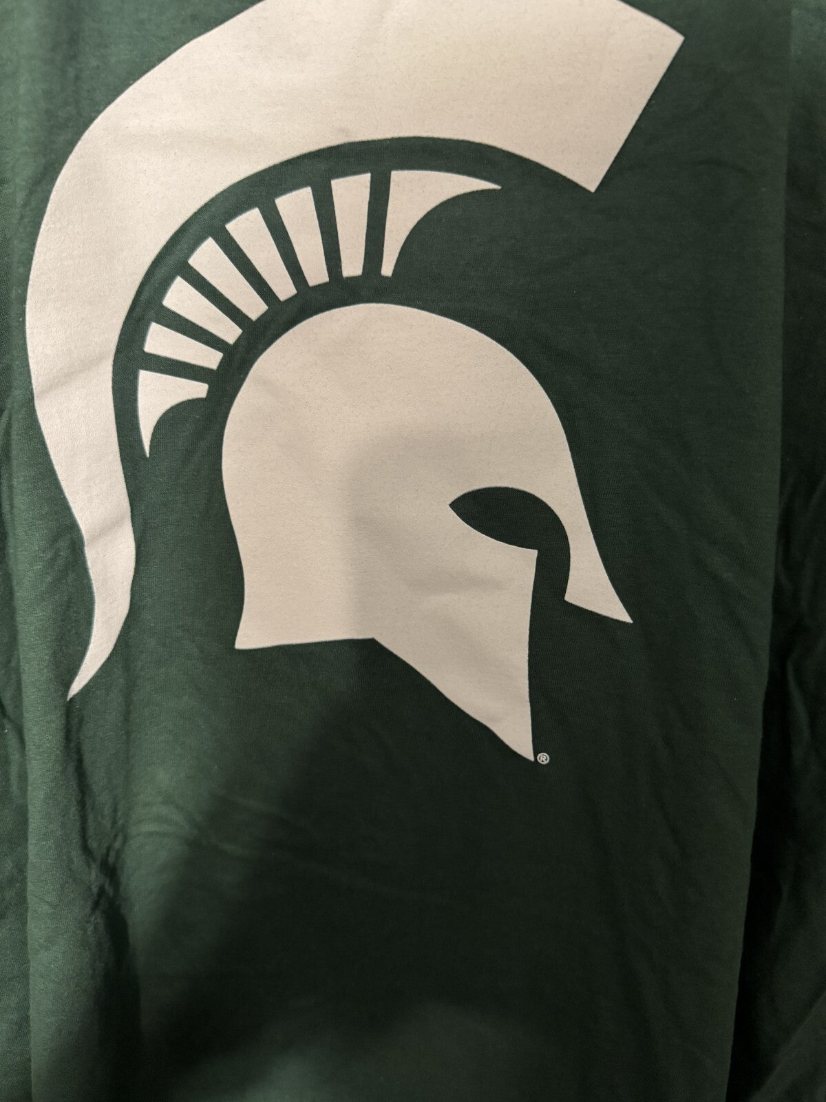Michigan State Spartans Captivating Tee Green Men Sz XXL NWOT