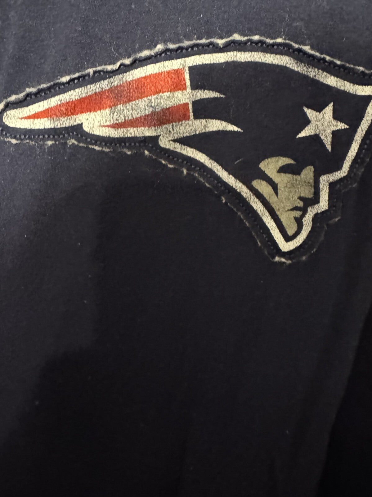 New England Patriots Long Sleeve T-Shirt Men 's Size XL Blue