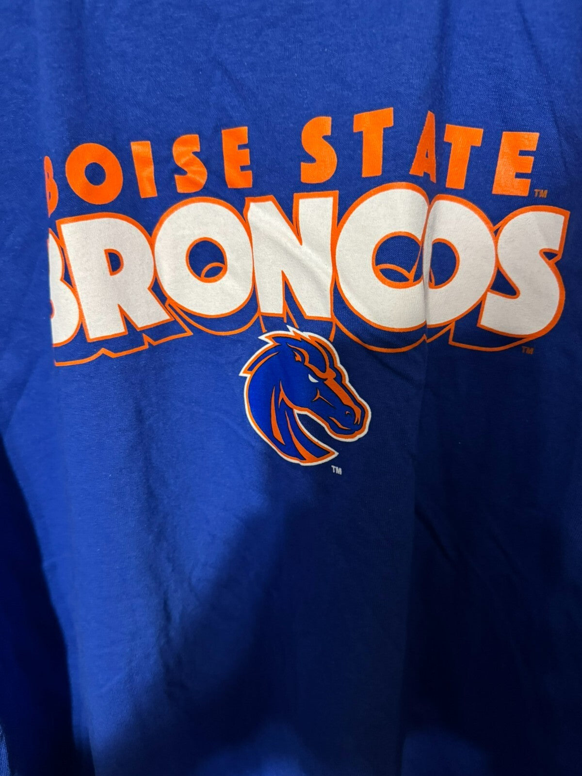 Boise State Broncos T-Shirt Men Sz XXL Blue NEW WITHOUT TAGS