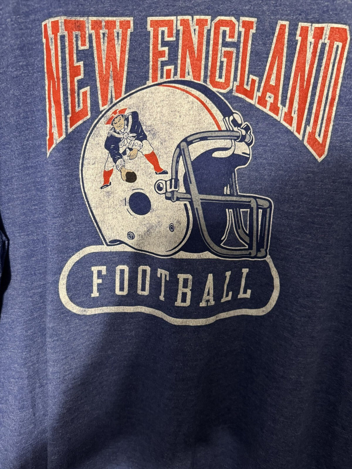 New England Patriots Majestic T-Shirt Men's Size XL Blue