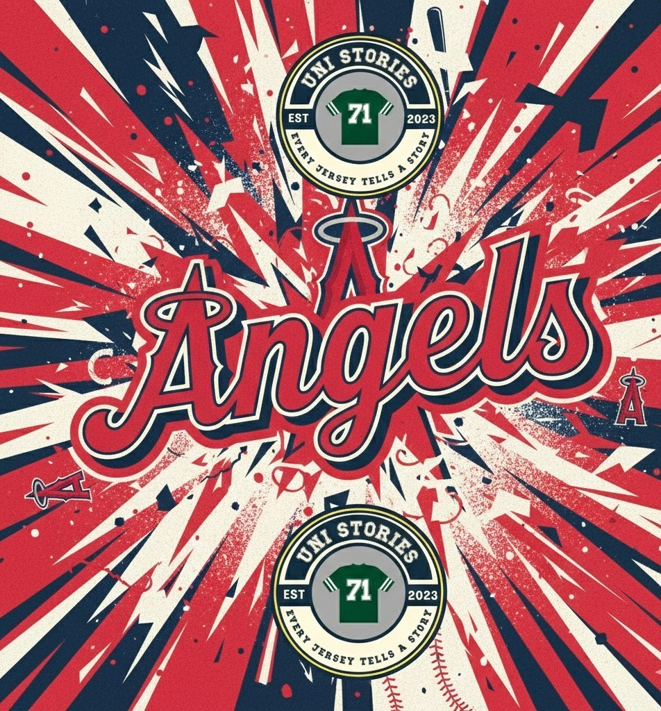 Los Angeles LA Angels of Anaheim Majestic T-Shirt Men's Sz L