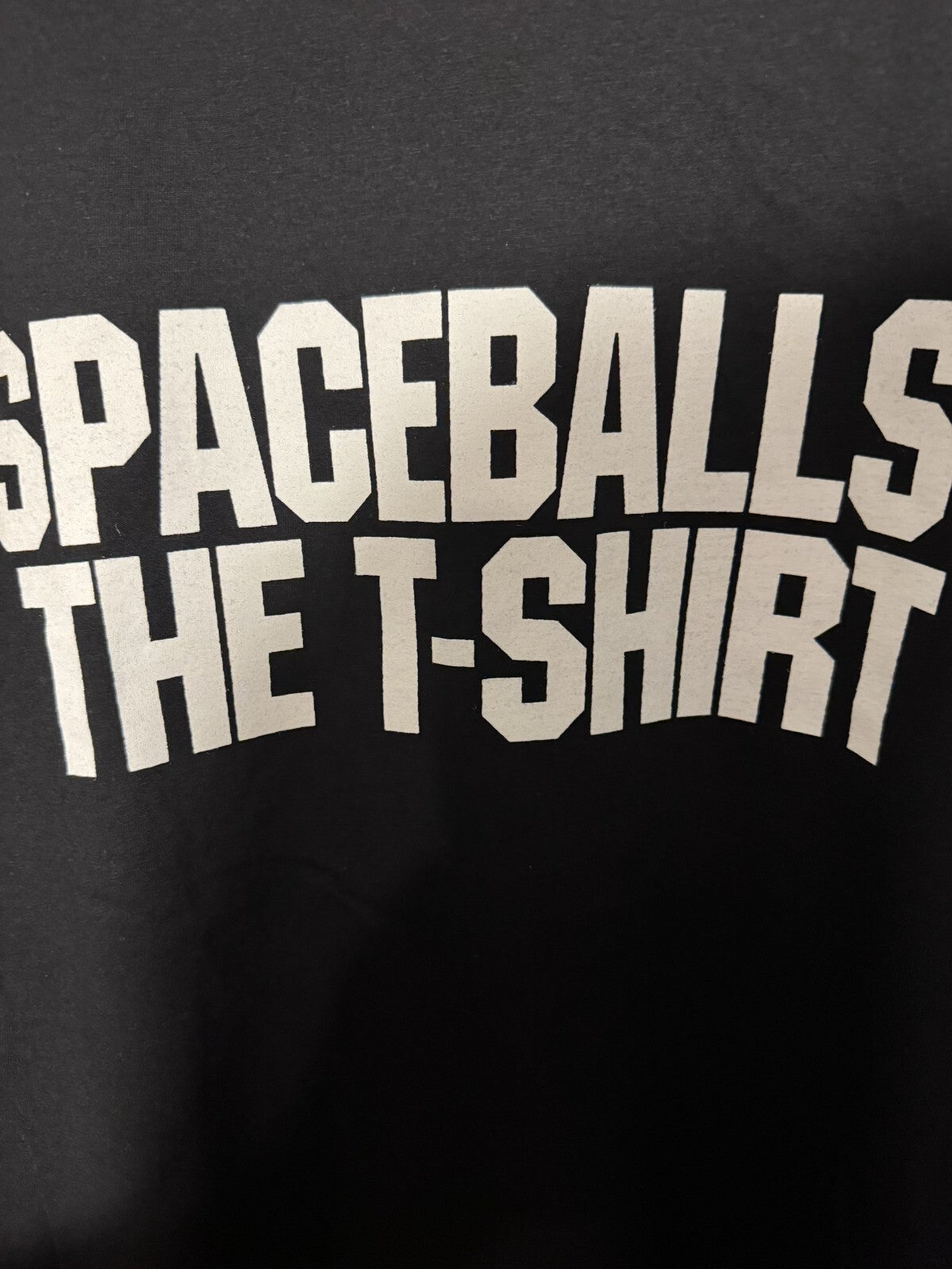 Spaceballs Movie T-Shirt Men Sz L Black Spaceballs: The T-shirt