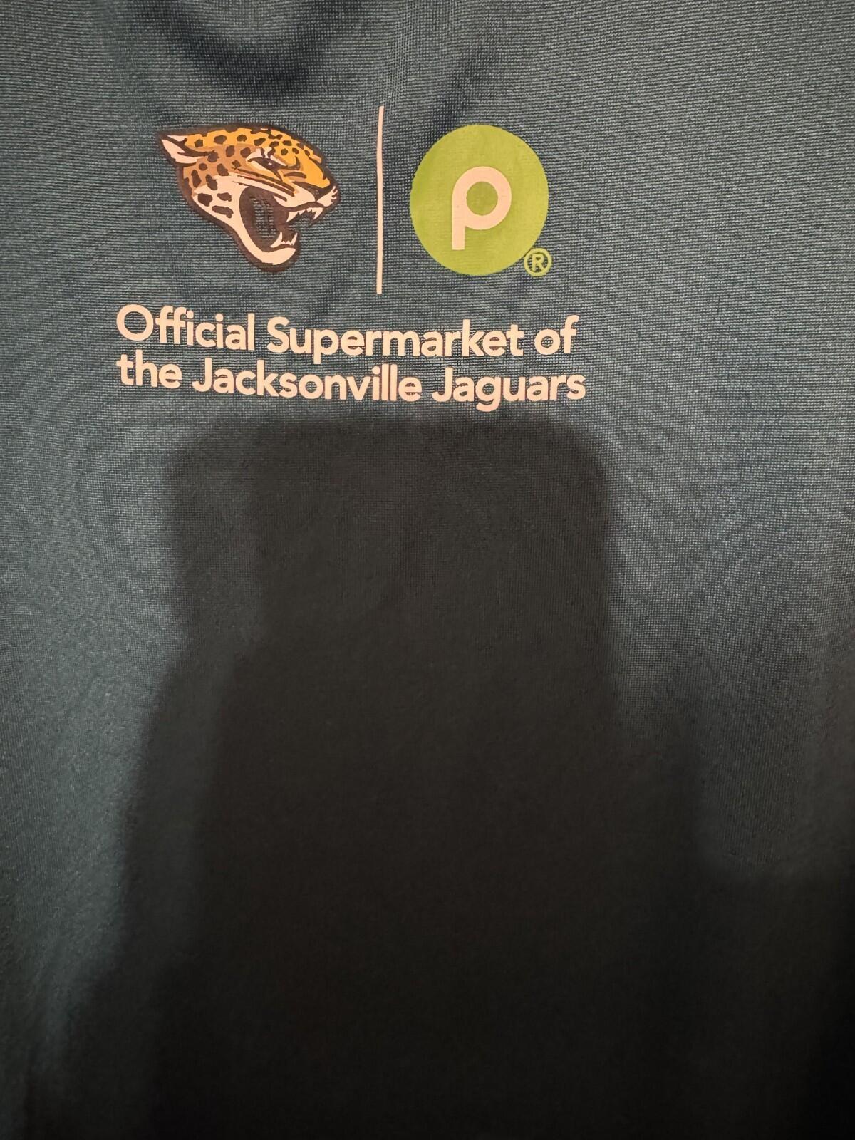 Jacksonville Jaguars Teal Short Sleeve T-shirt Size XL