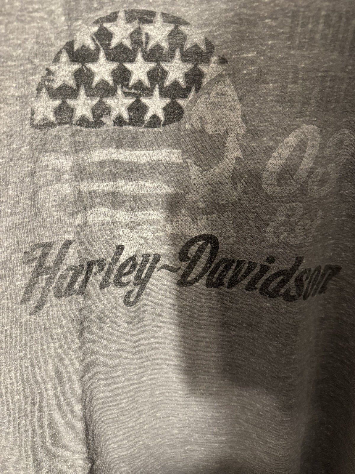 Harley-Davidson T-Shirt New Orleans Men's Sz XL Gray Harley