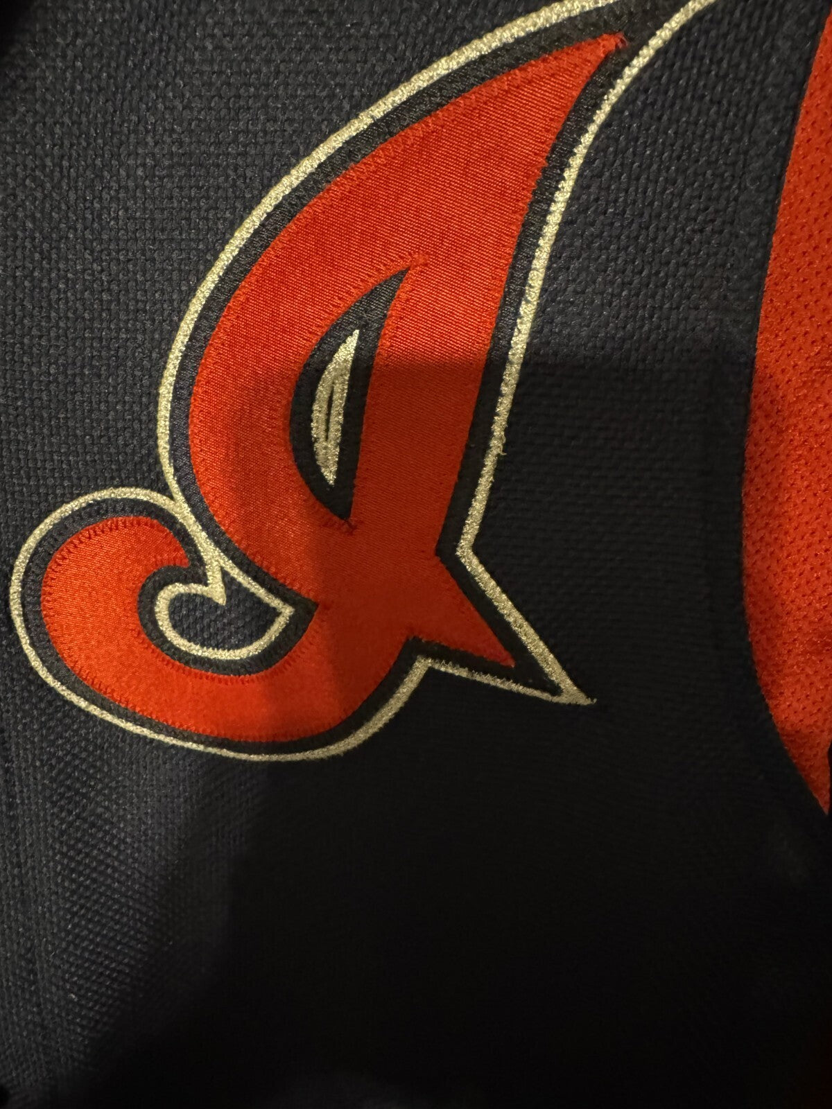 Cleveland Indians Guardians Majestic Jersey Men's Sz M Blue