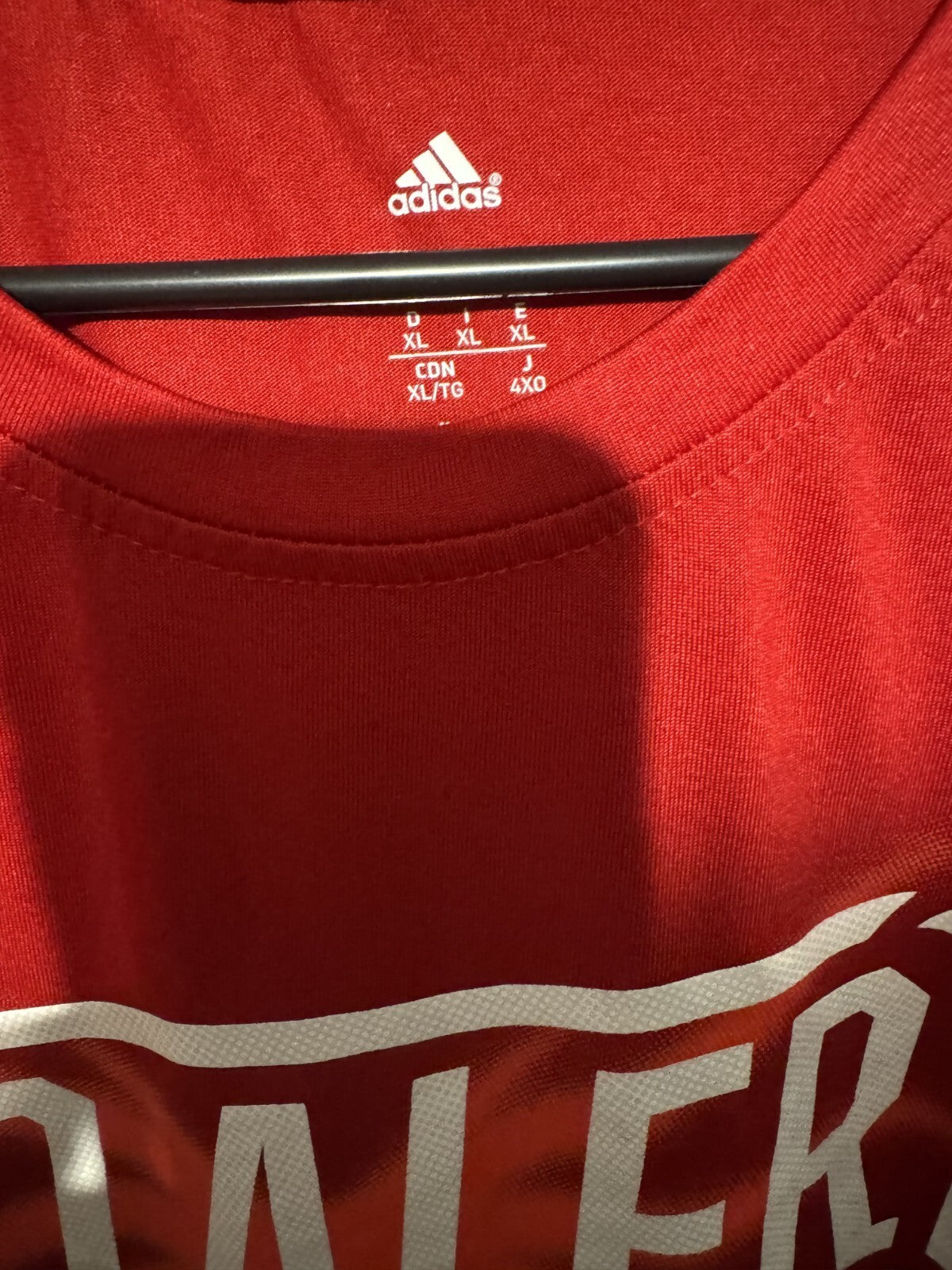 Louisville Cardinals Adidas Basketball TShirt Men Sz XL Red
