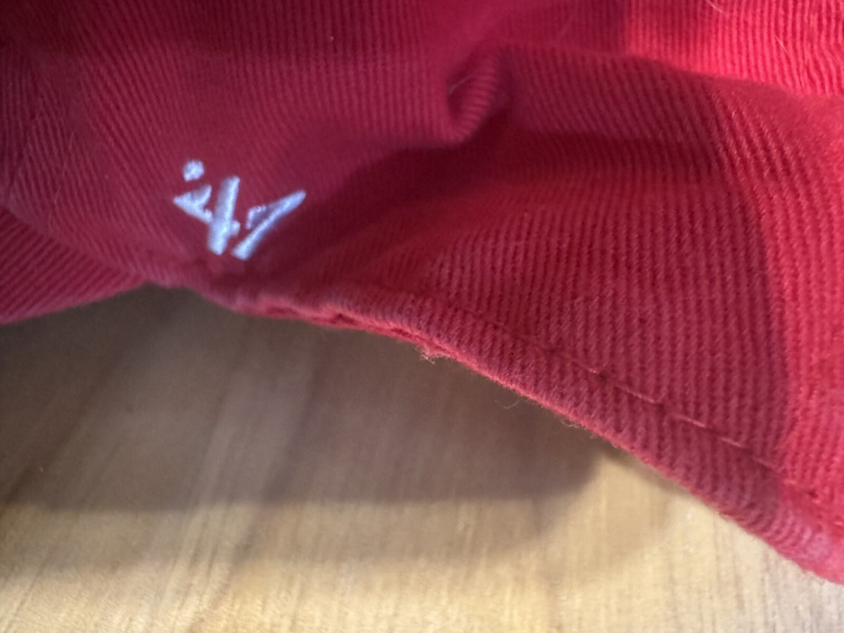 Boston Red Sox '47 Brand Unstructured Hat Red Kid's Size OSFA