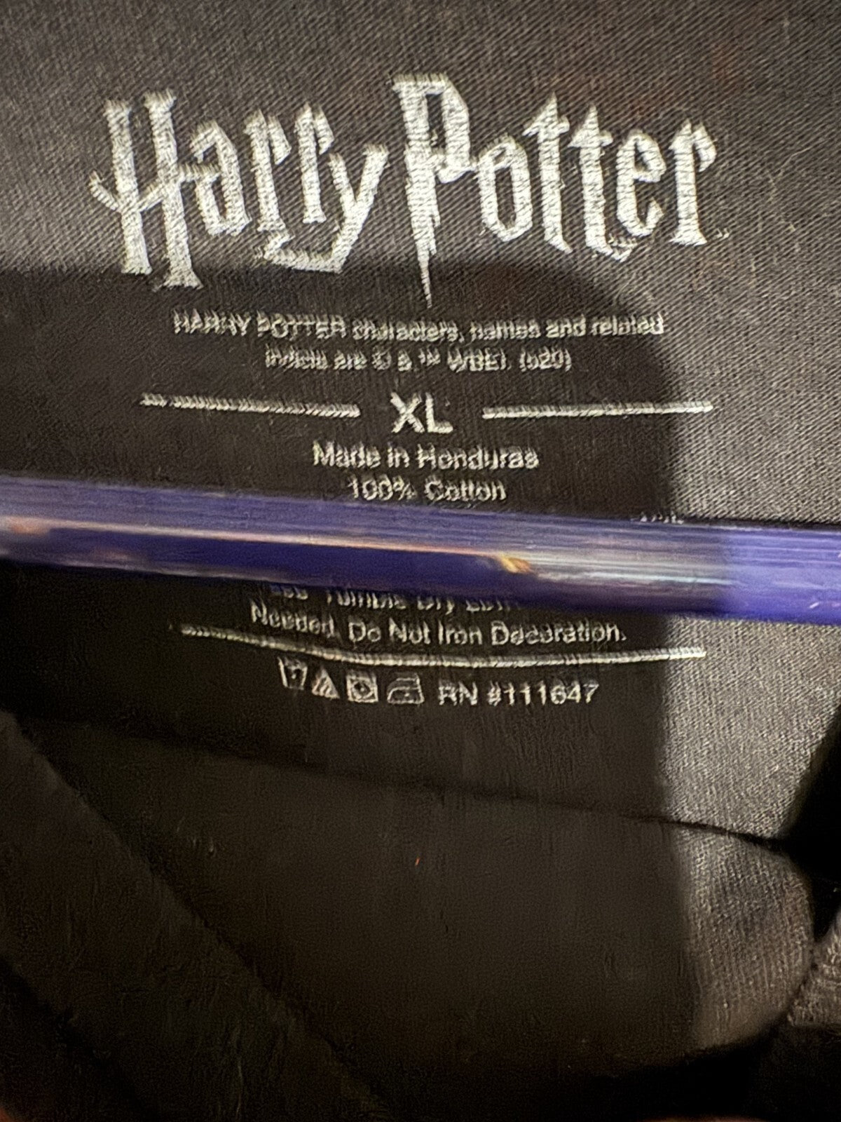 Harry Potter Platform 9 3/4 T-Shirt Men's Size XL Black