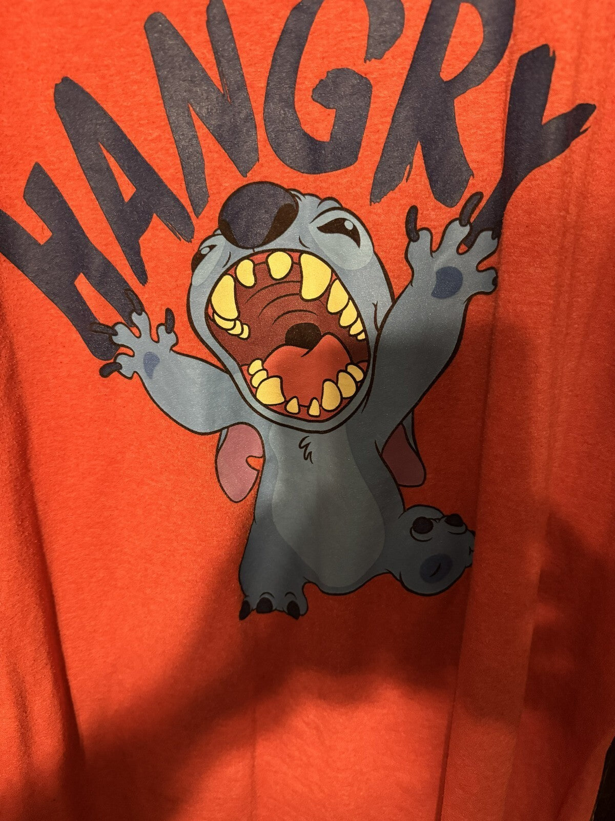 Stitch Disney Lilo & Stitch T Shirt Red Men's Size XL