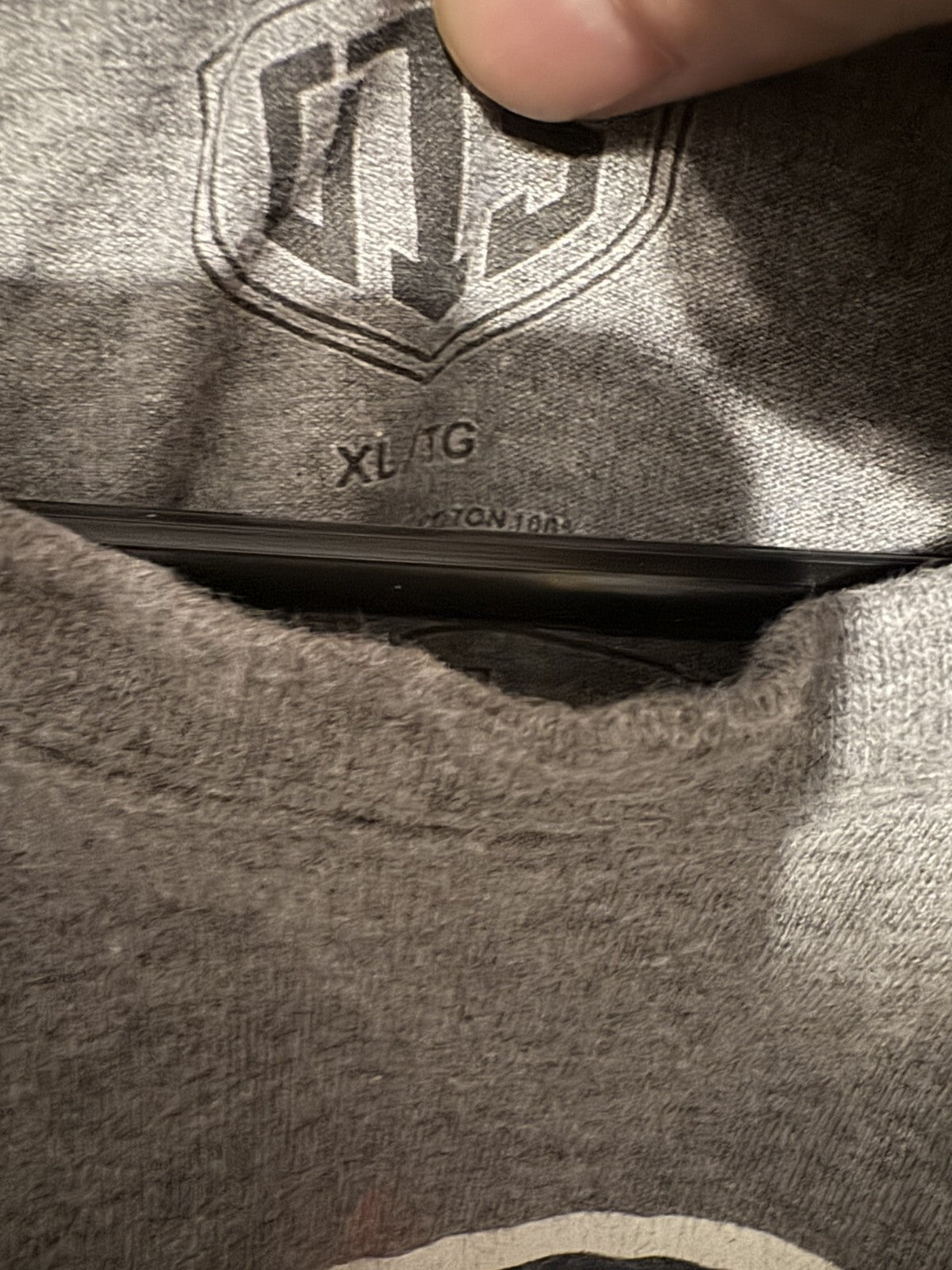 New England Patriots T-Shirt Men XL Gray NFL Football