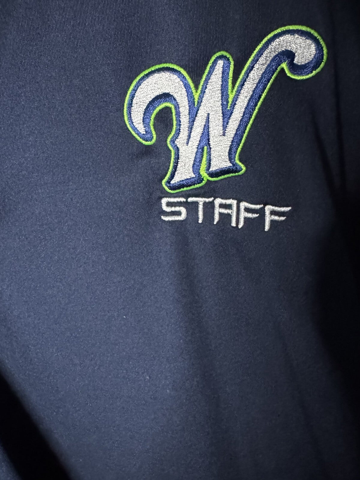 Worcester Bravehearts Polo Shirt Blue men’s size XL FCBL