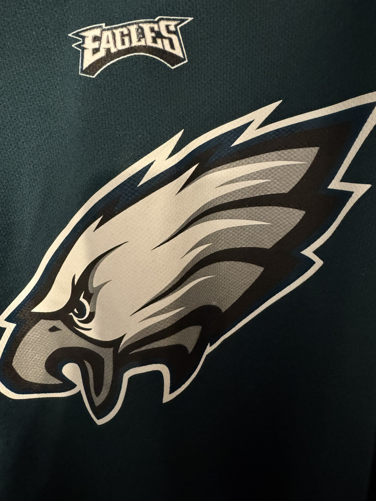 Philadelphia Eagles Fanatics jersey Green Men Sz XL