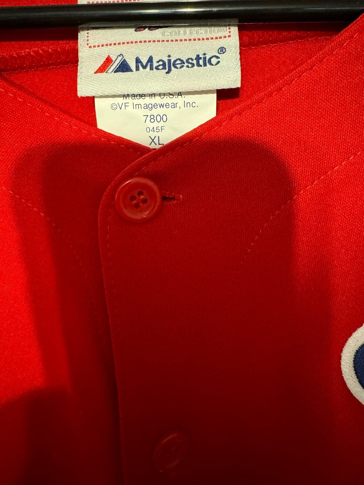 Los Angeles LA Angels of Anaheim Majestic Jersey Mens Sz XL