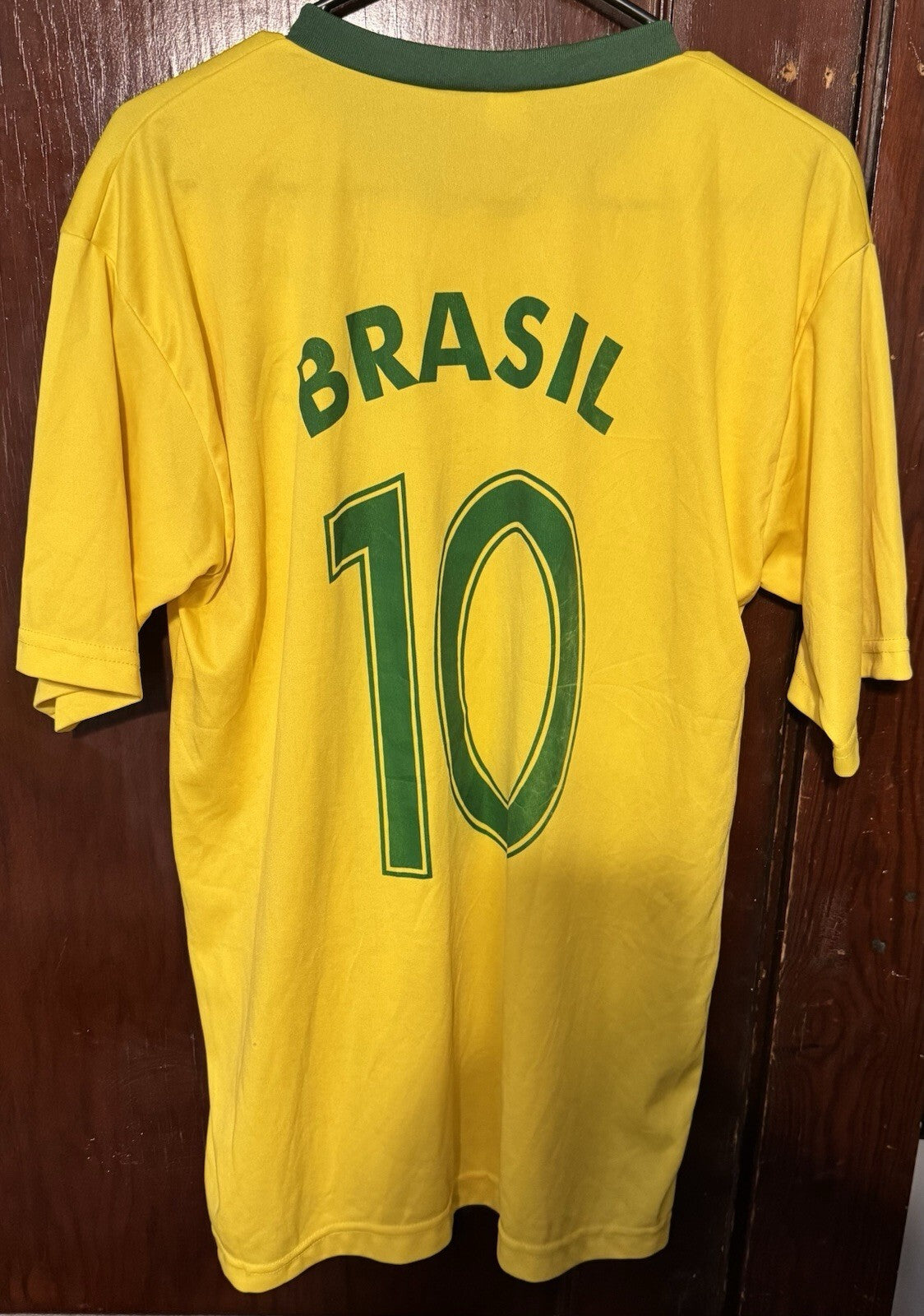 Brazil Soccer T-Shirt Men's Size XL (?)  Yellow  Brasil