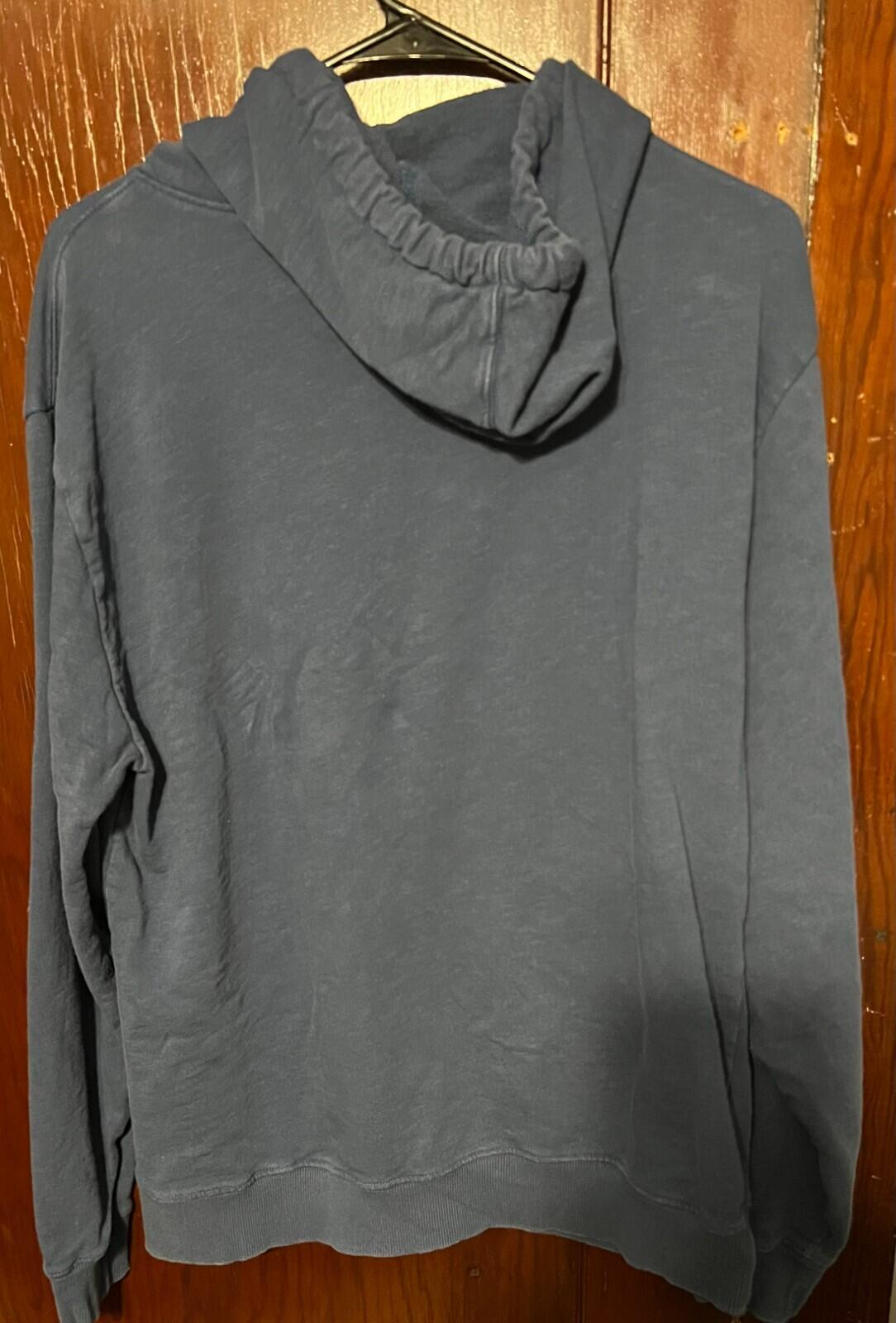 Notre Dame Blue Pullover Sweatshirt Mens L