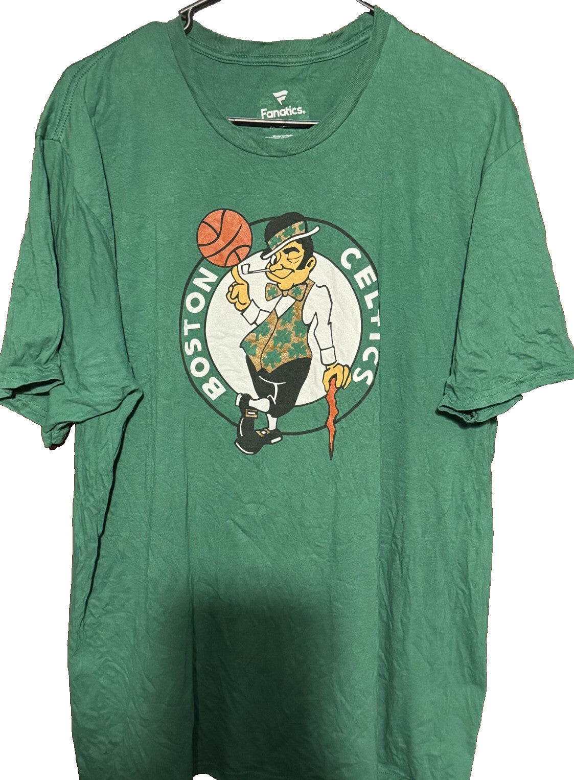 Boston Celtics Walker #8 Fanatics T-Shirt Men Size XL Green