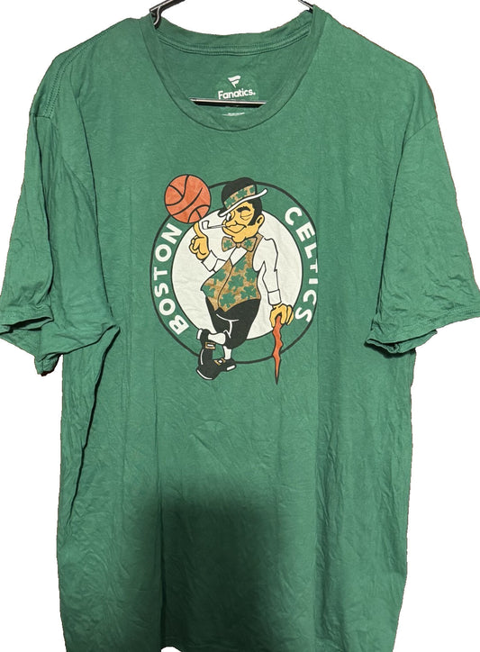 Boston Celtics Walker #8 Fanatics T-Shirt Men Size XL Green