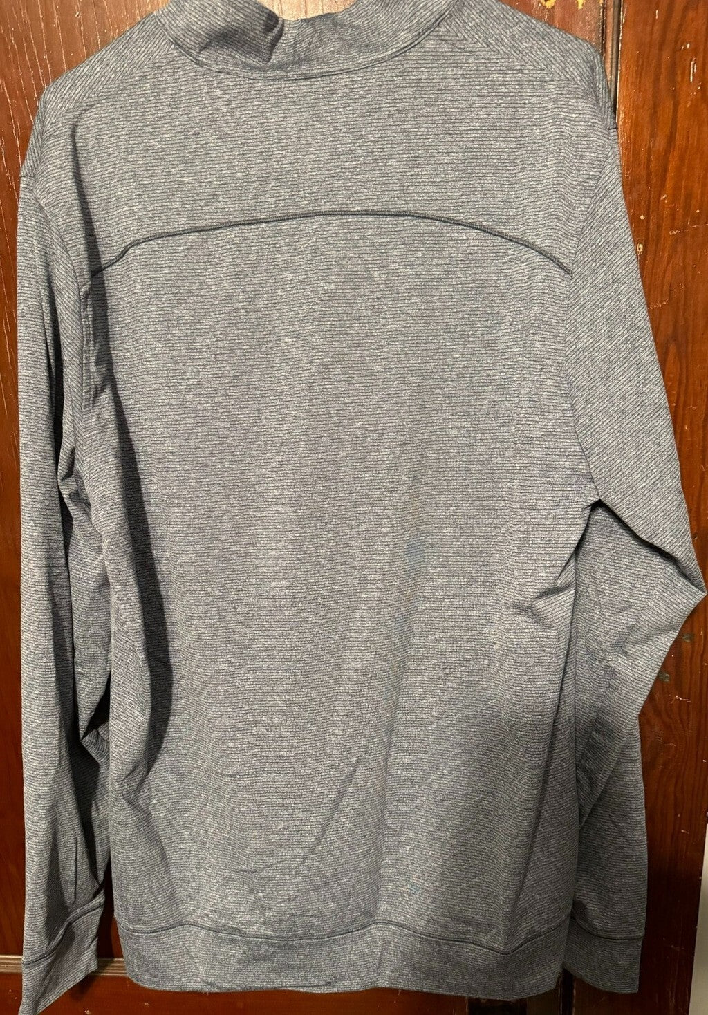 New England Patriots Cutter & Buck Pullover 1/4 Zip Size L Blue