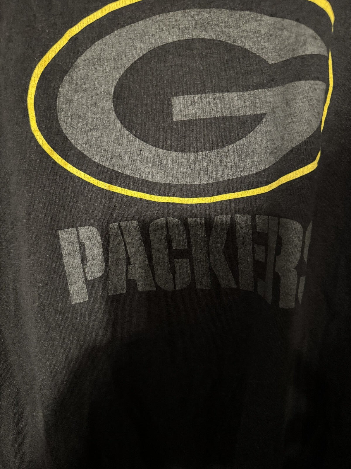 Green Bay Packers Long Sleeve t-shirt Men's M Black