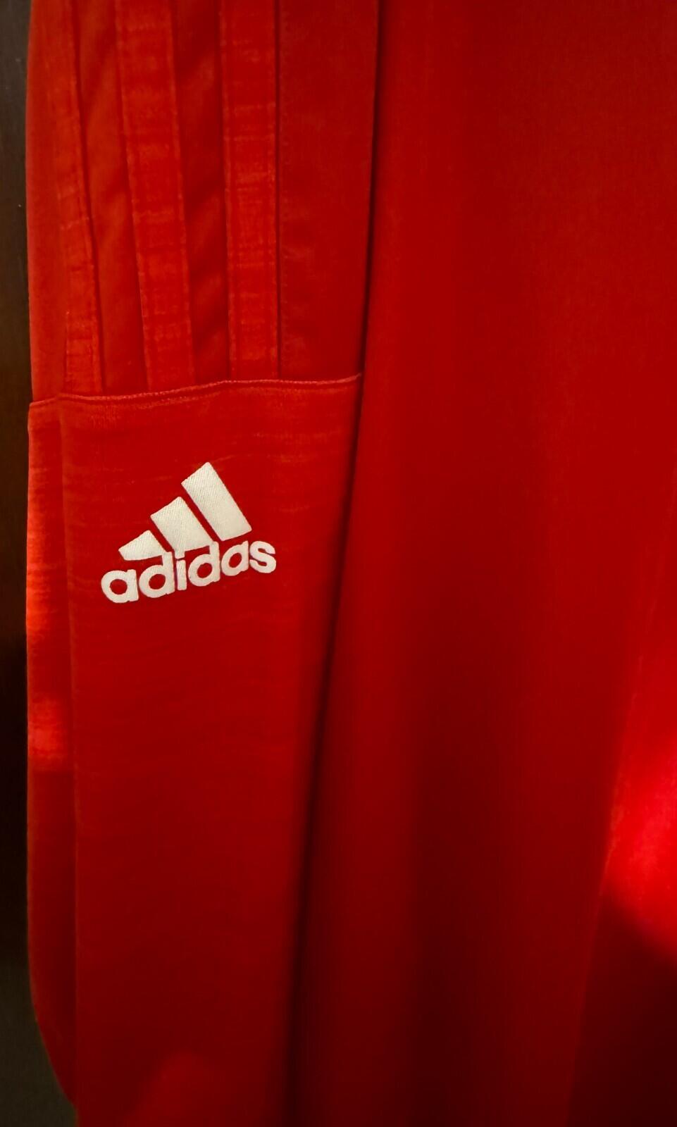 Houston Rockets Adidas NBA LS Shooting Shirt Men's 2XL Red