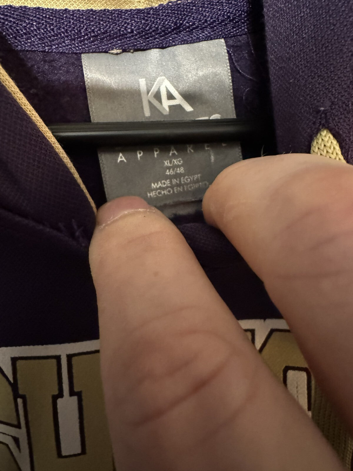 Washington Huskies Knights Apparel Hoodie Men Size XL Purple