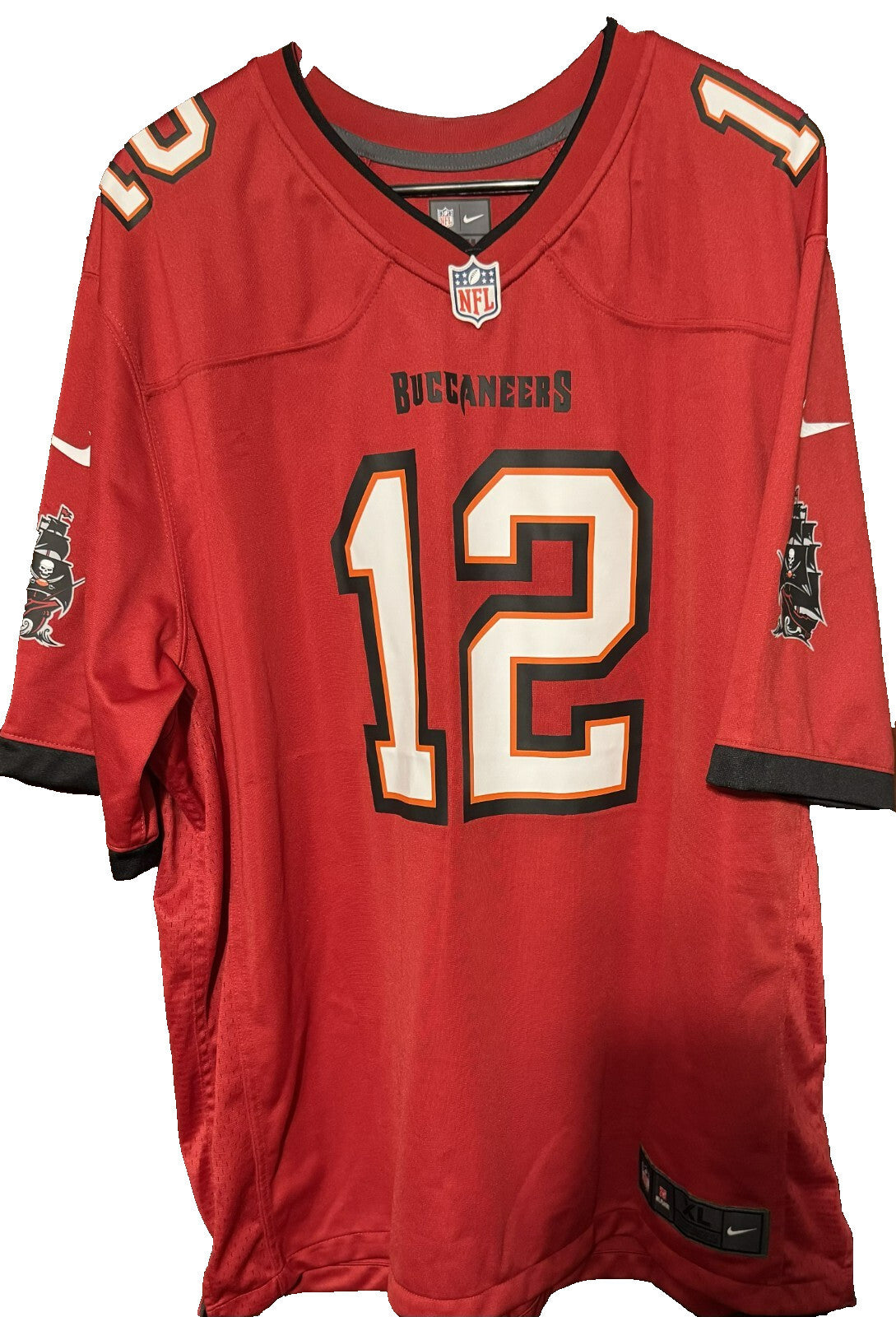 Tampa Bay Buccaneers Tom Brady Jersey Men’s Size XXL Red